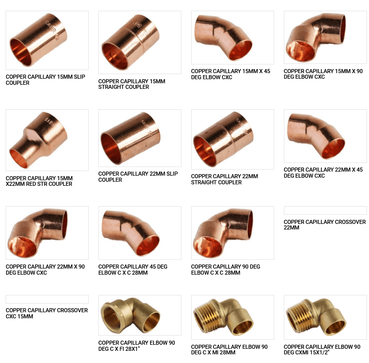 Capillary Fittings